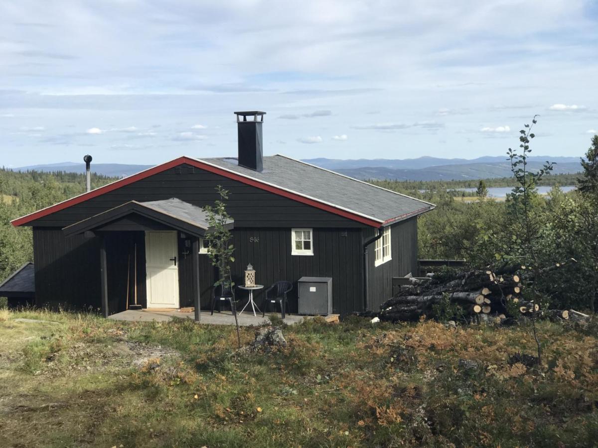 Cabin In The Mountain, Outstanding View & Solar Energy Vollen Екстериор снимка