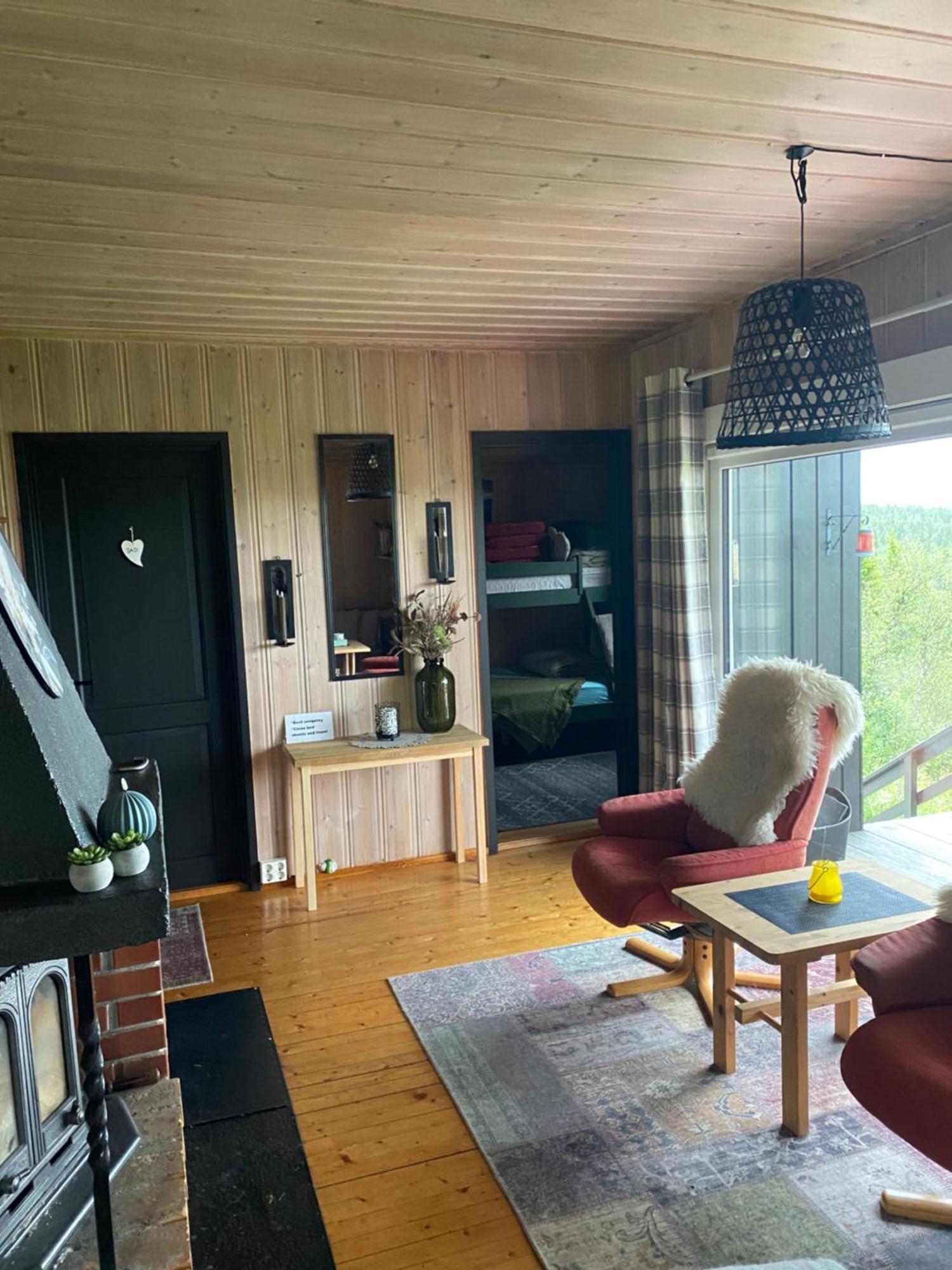 Cabin In The Mountain, Outstanding View & Solar Energy Vollen Екстериор снимка